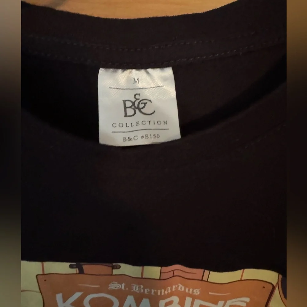 St. Bernardus Kombine Beer, Weihenstephan Brewery, Black Graphic, Comic, T-Shirt